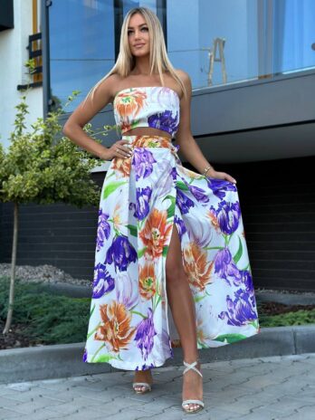 Komplet LORIS print – w kwiatki