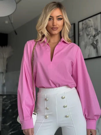 Koszula NADIA – barbi róż