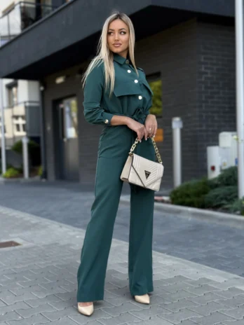 Kombinezon MARINA – butelkowa zieleń