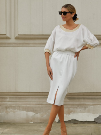 Spódniczka VILLA – biała