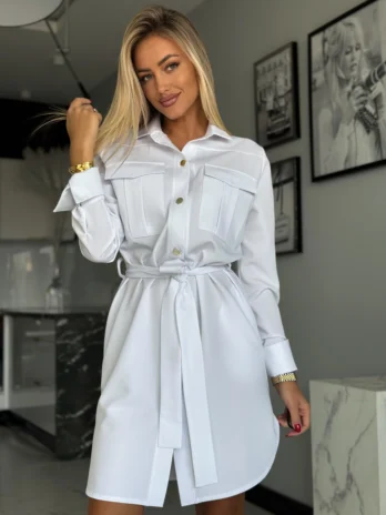 Sukienko – tunika MARINA – ecru