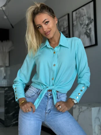 Koszula DAIZY miętowa