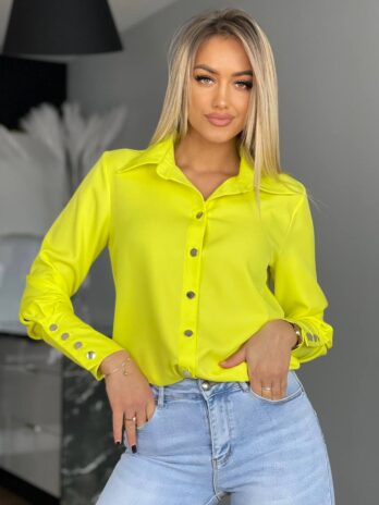 Koszula DAIZY żółta