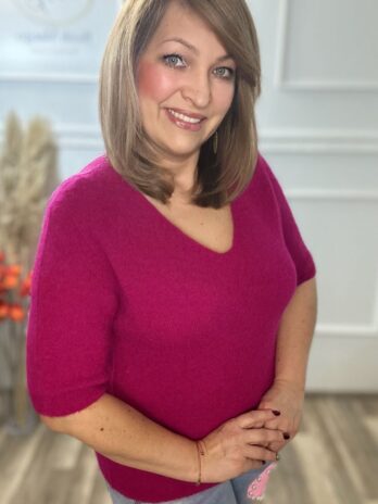 Sweter BABY ALPAKA amarena