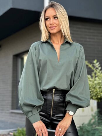 Koszula NADIA – oliwkowa