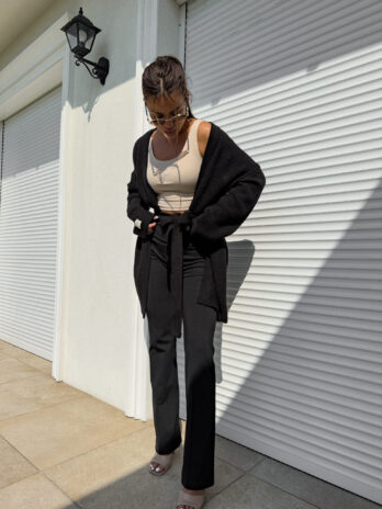 Narzutka/kardigan BURADA AUTUMN – czarna