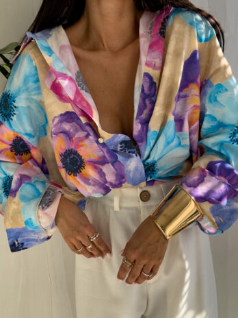 Koszula OVER SPRING wiskoza – flowers