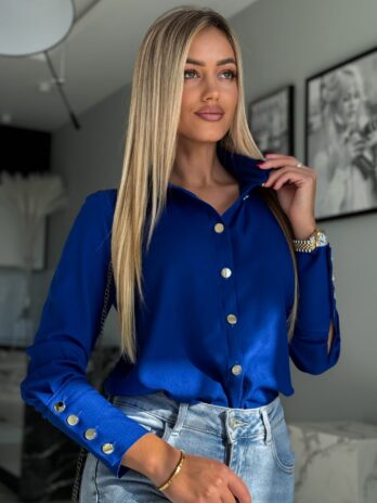 Koszula DAIZY granatowa