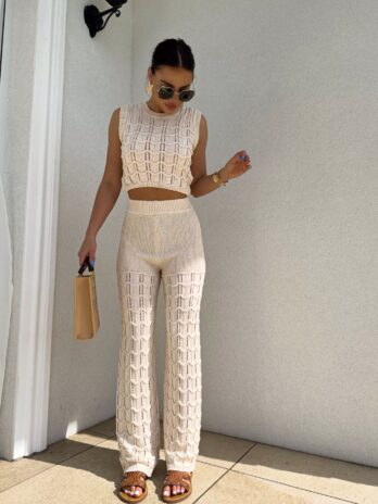 Komplet SANTORINI – jasny beż