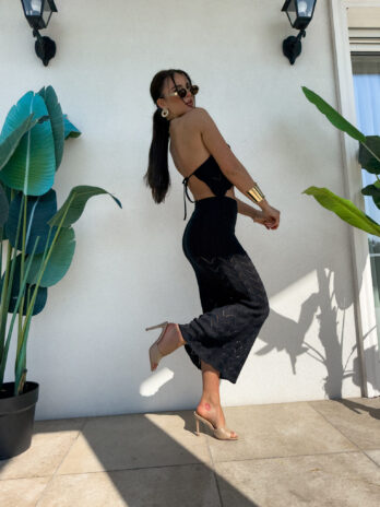 Komplet MARBELLA – czarny