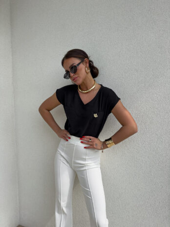 Bluzka KIESZONKI – czarna