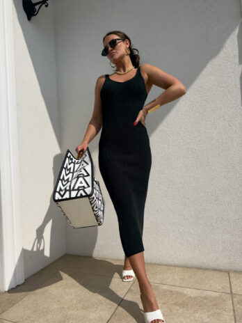 Sukienka SAONA – czarna