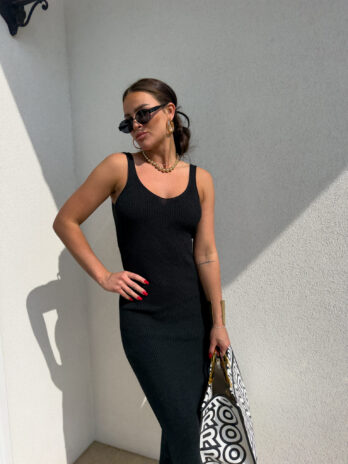 Sukienka SAONA – czarna