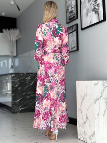 Sukienka ADELE – pudrowy róż