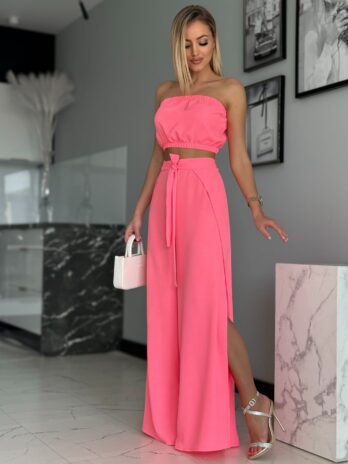 Spodnie LEILA – morelowe