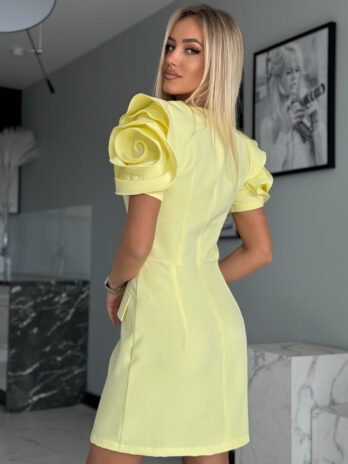 Sukienka MIA – żółta