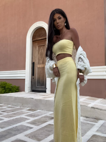 Komplet MEDUSA – żółty