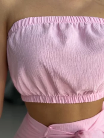 Top opaska – różowa