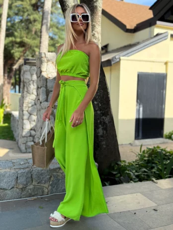 Top opaska – limonkowa