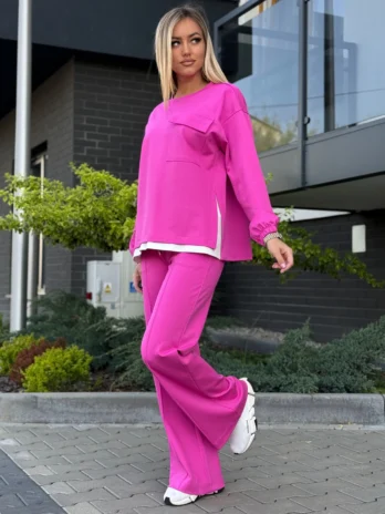 Komplet dresowy – fuksja