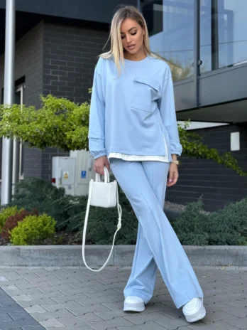 Komplet dresowy – niebieski