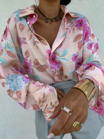 Koszula OVER SPRING – beżowo – color