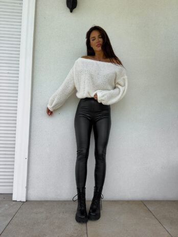 Bluza UNDER baranek – ecru By Me