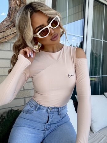 Bluzka MORENITA – jasny beż By Me