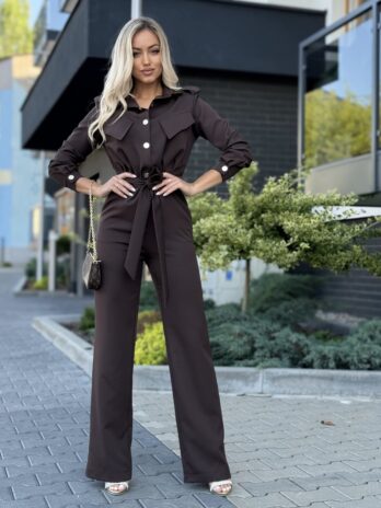 Kombinezon MARINA – czekoladowy