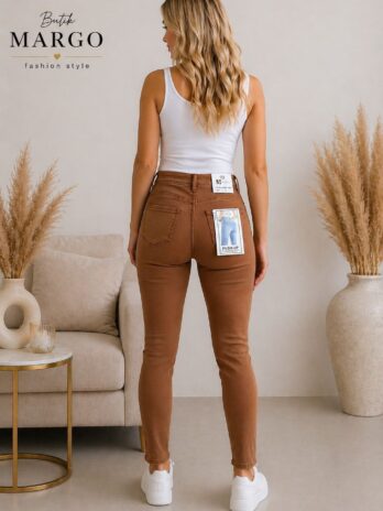 Spodnie jeansowe M.SARA – karmel